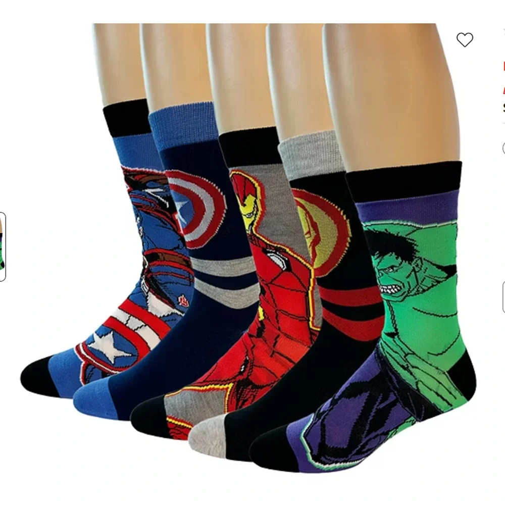 Marvel  Casual Crew Socks